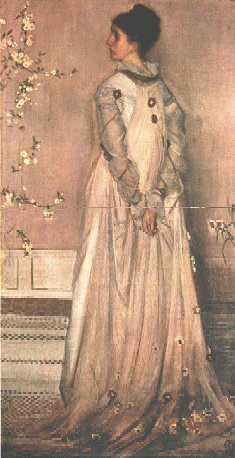 Mrs. Fredrick R. Leyland by James Abbot McNeill Whistler